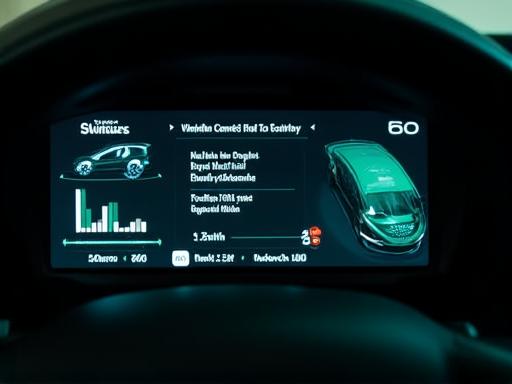 Interface showing vehicle diagnostic codes and health status